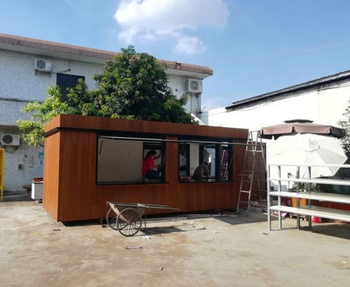 供应花园集装箱式房屋,定制集装箱木制屋子